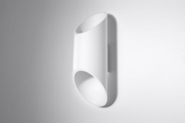 Kinkiet aluminiowy PENNE 30 biały lampa ścienna dekoracyjna - Sollux Lighting - wizualizacja