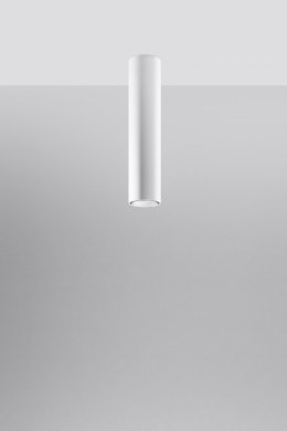Lampa natynkowa tuba LAGOS 40 biała - Sollux Lighting